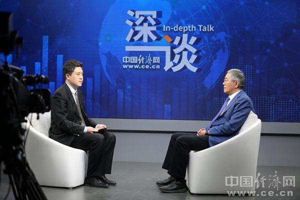 全国政协经济委员会副主任、中央财办原副主任杨伟民在做客经济日报-中国经济网《深谈》节目